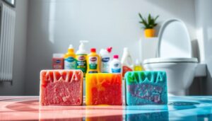 porównanie kostek do WC i tradycyjnych środków czyszczących